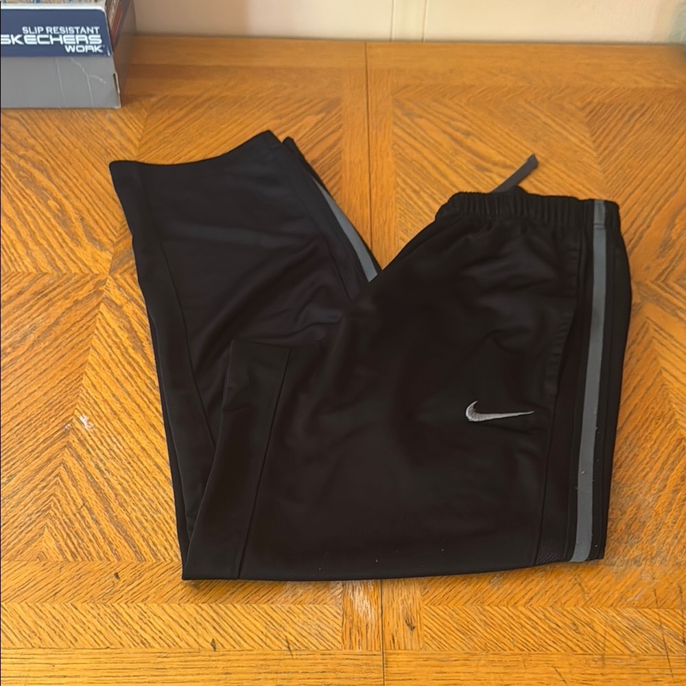 Nike Black and Gray Joggers